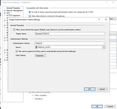 Gateway Configuration