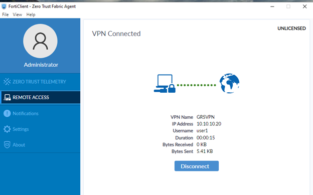 IPsec tunnel config