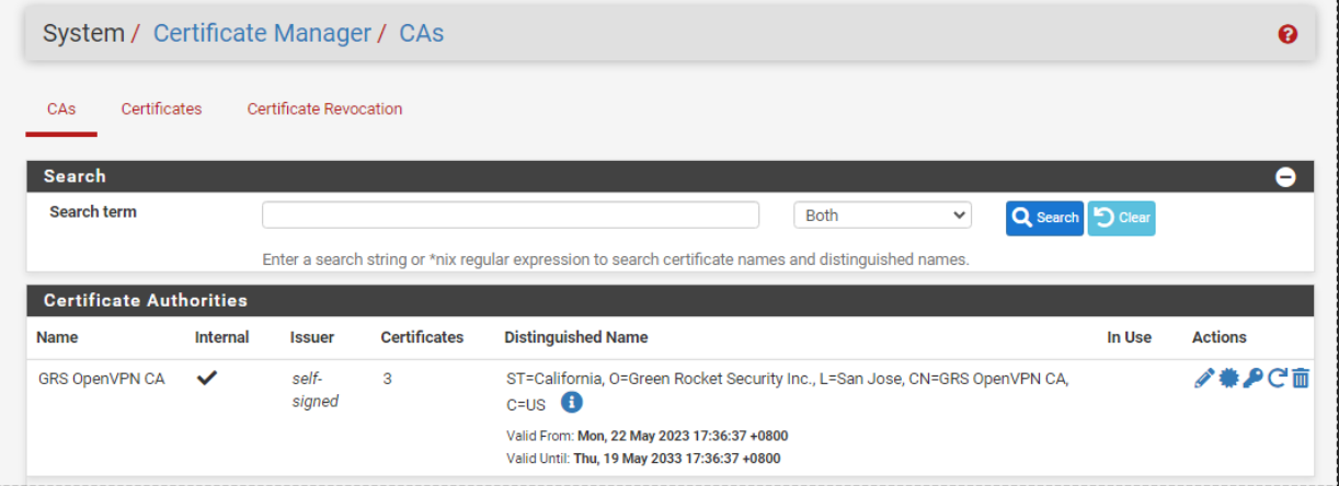 pfSense Server Configuration