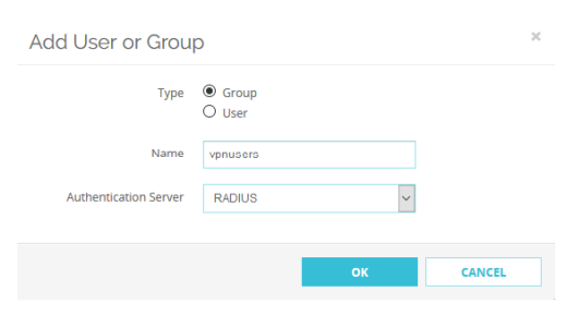 RADIUS Server Configuration