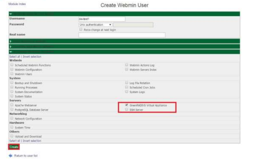 RADIUS Client Configuration