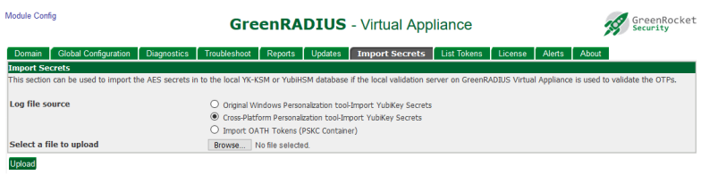 RADIUS Client Configuration